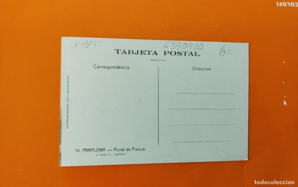 Postales: PAMPLONA , POSTAL ANTIGUA , BLANCO Y NEGRO - Foto 3