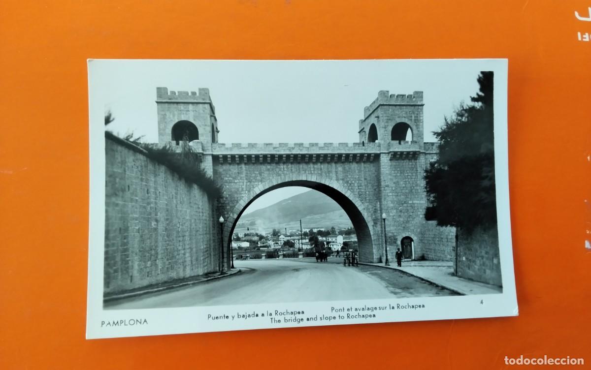 Postales: PAMPLONA , POSTAL ANTIGUA , BLANCO Y NEGRO - Foto 1