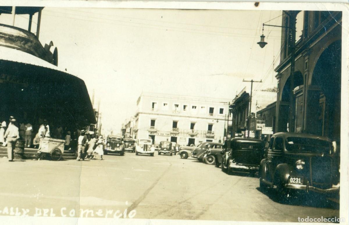 Postales: TUDELA. CALLE DEL COMERCIO. CIRCULADA EN 1939. - Foto 1