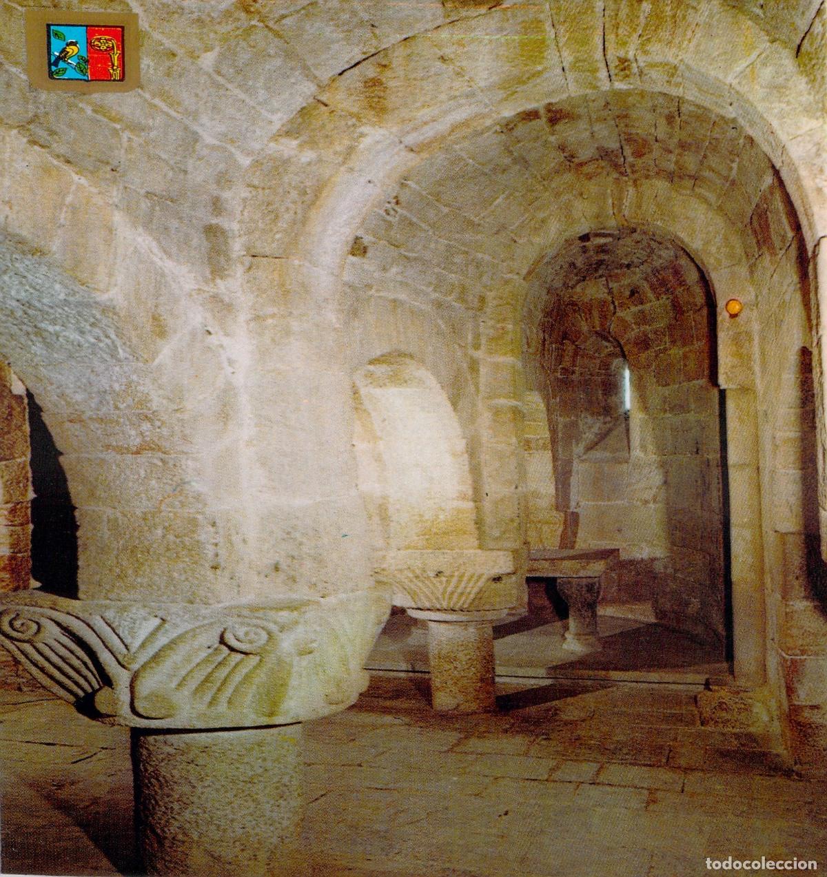Postales: Postal Cripta Primitiva Monasterio de Leyre, Yesa, Navarra, Espa&ntilde;a - Foto 1