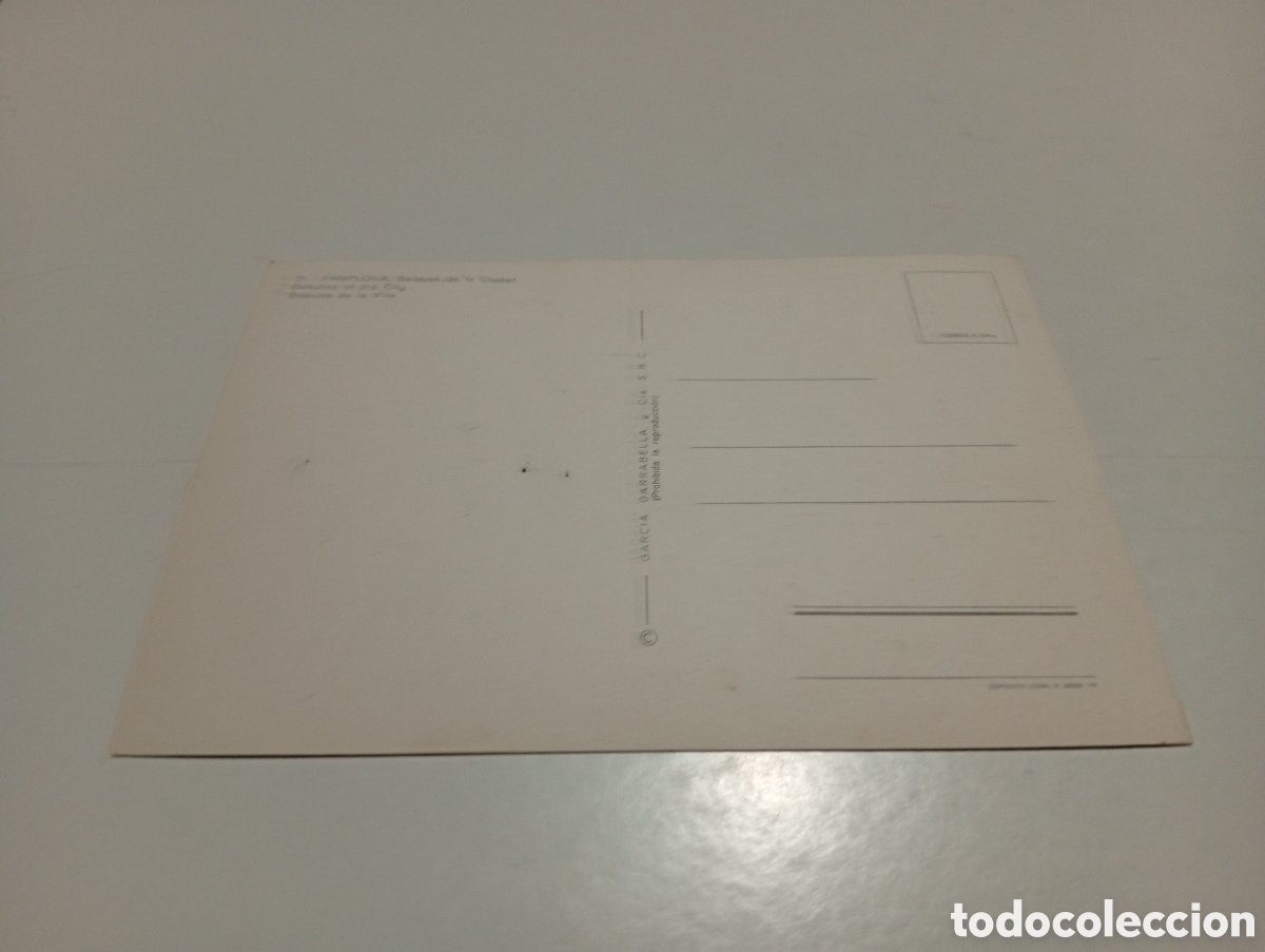 Postales: Postal Pamplona piscina - Foto 2