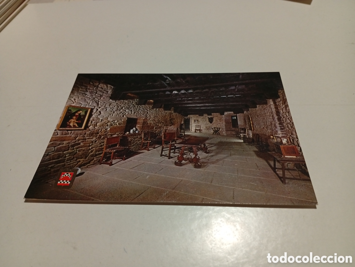 Postales: Postal castillo de Javier sala principal - Foto 1