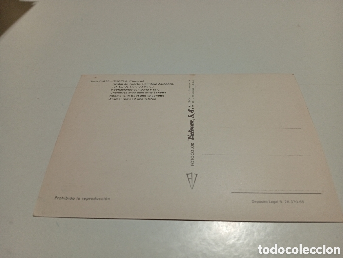 Postales: Postal Tudela,hostal de tuleda - Foto 2
