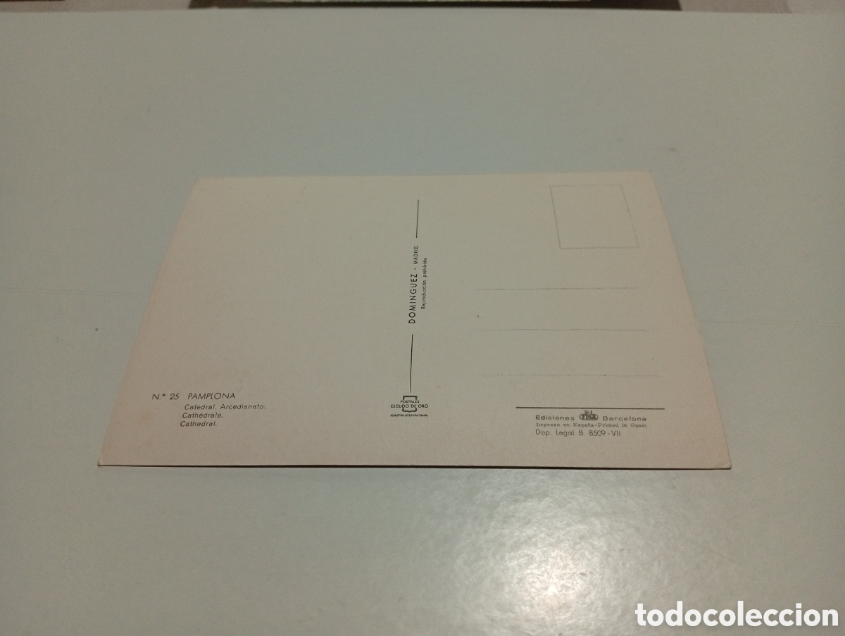 Postales: Postal Pamplona catedral - Foto 2