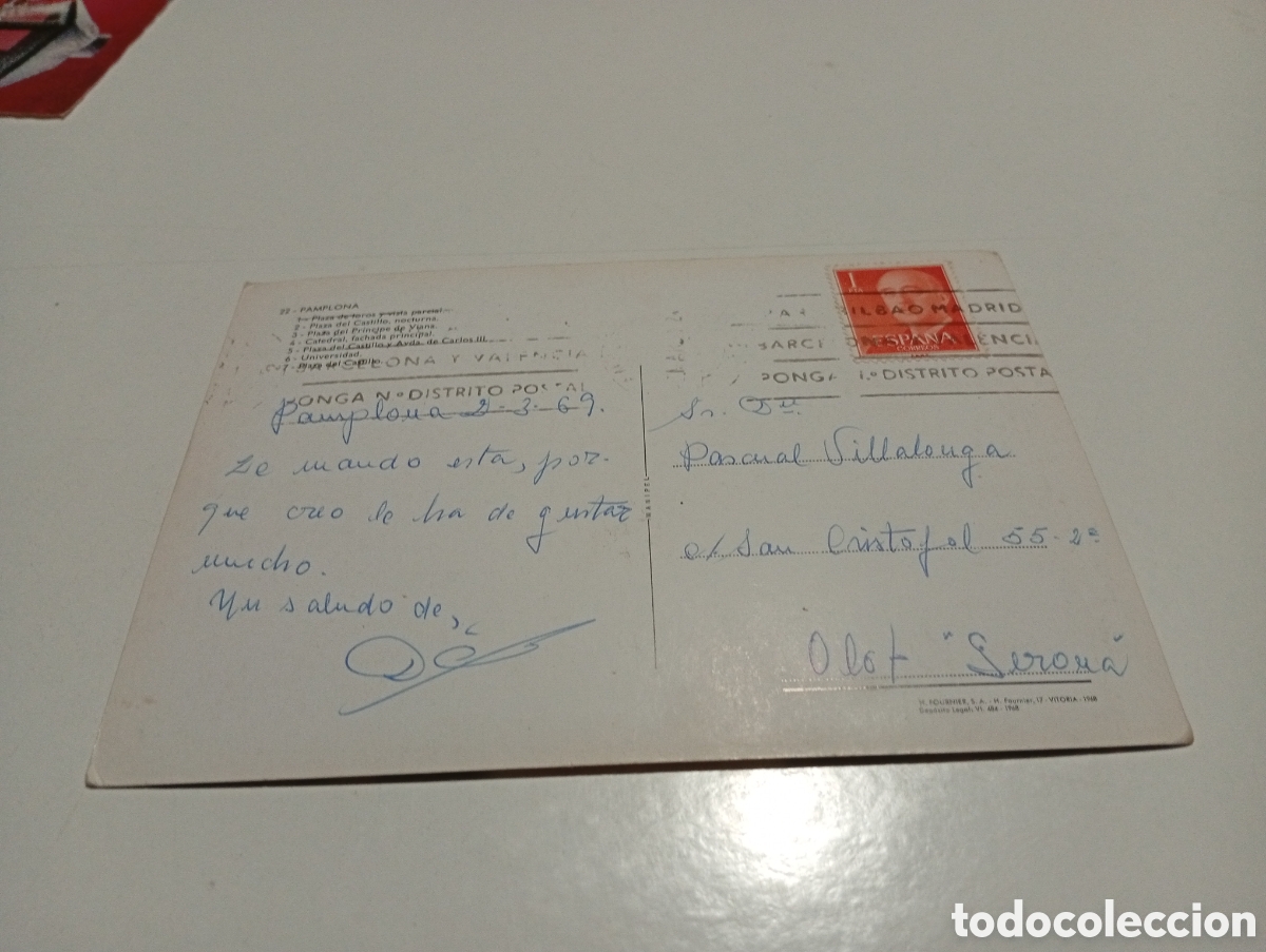 Postales: Postal Pamplona.......... - Foto 2