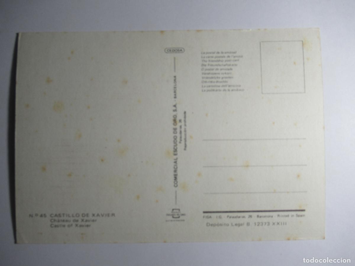 Postales: Castillo de Xavier - Mapa y vistas - Foto 2