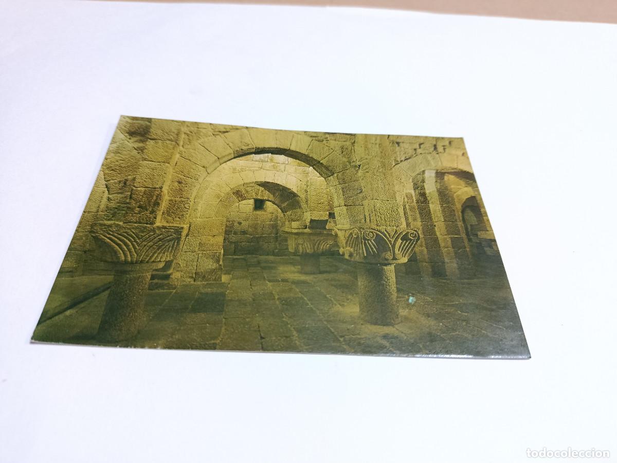 Postales: NAVARRA - POSTAL MONASTERIO DE LEYRE - CRIPTA - Foto 1