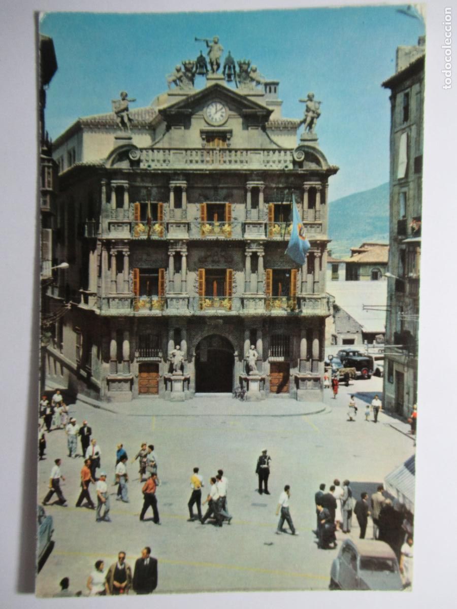 Postales: Pamplona - Ayuntamiento - Foto 1