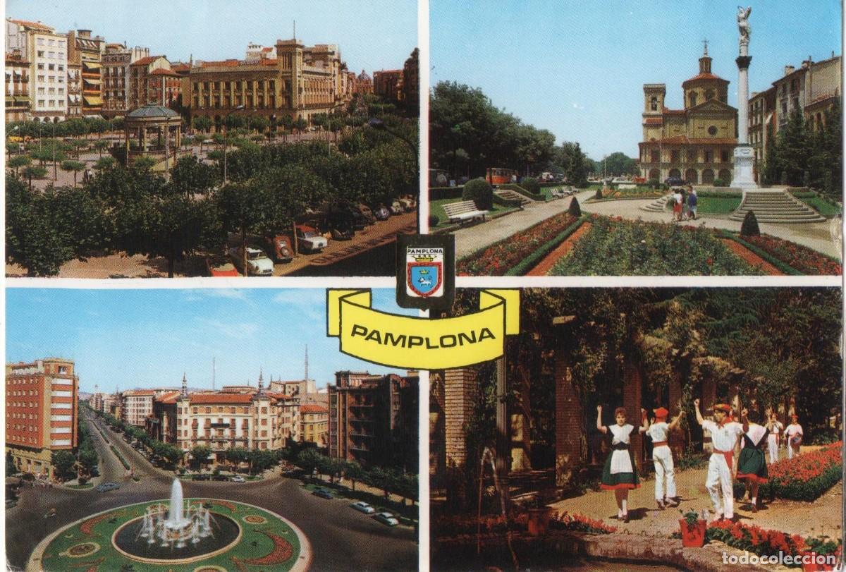 Postales: Navarra- Pamplona--circulada- - Foto 1