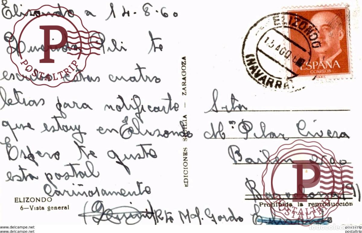 Postales: ELIZONDO, VISTA GENERAL - Foto 2