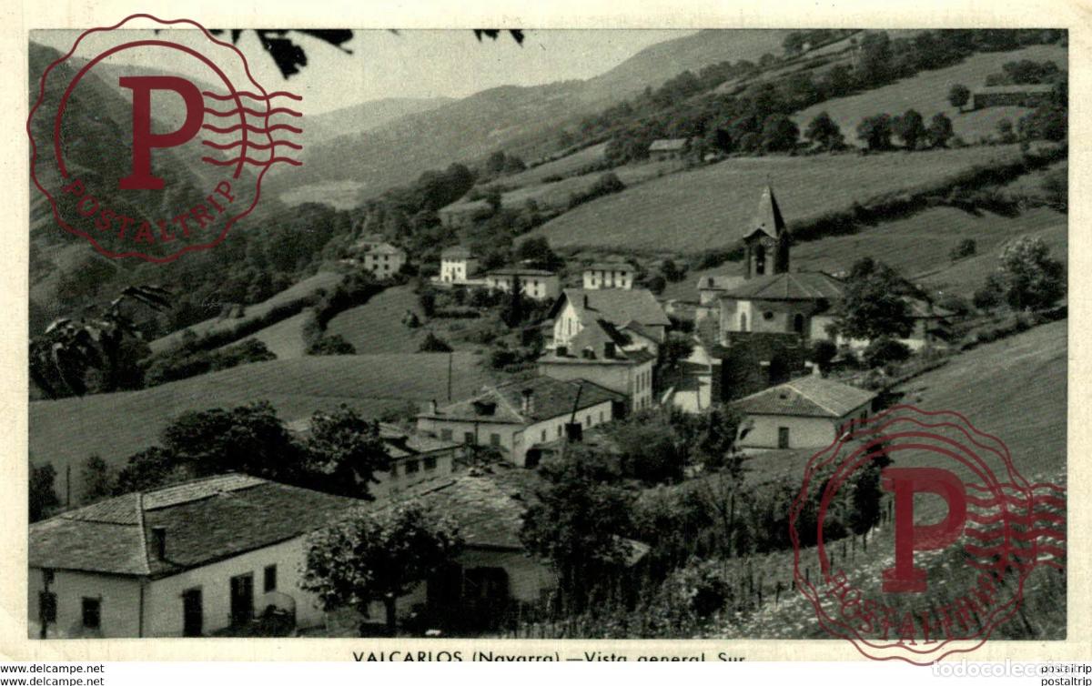 Postales: VALCARLOS VISTA GENERAL SUR - Foto 1