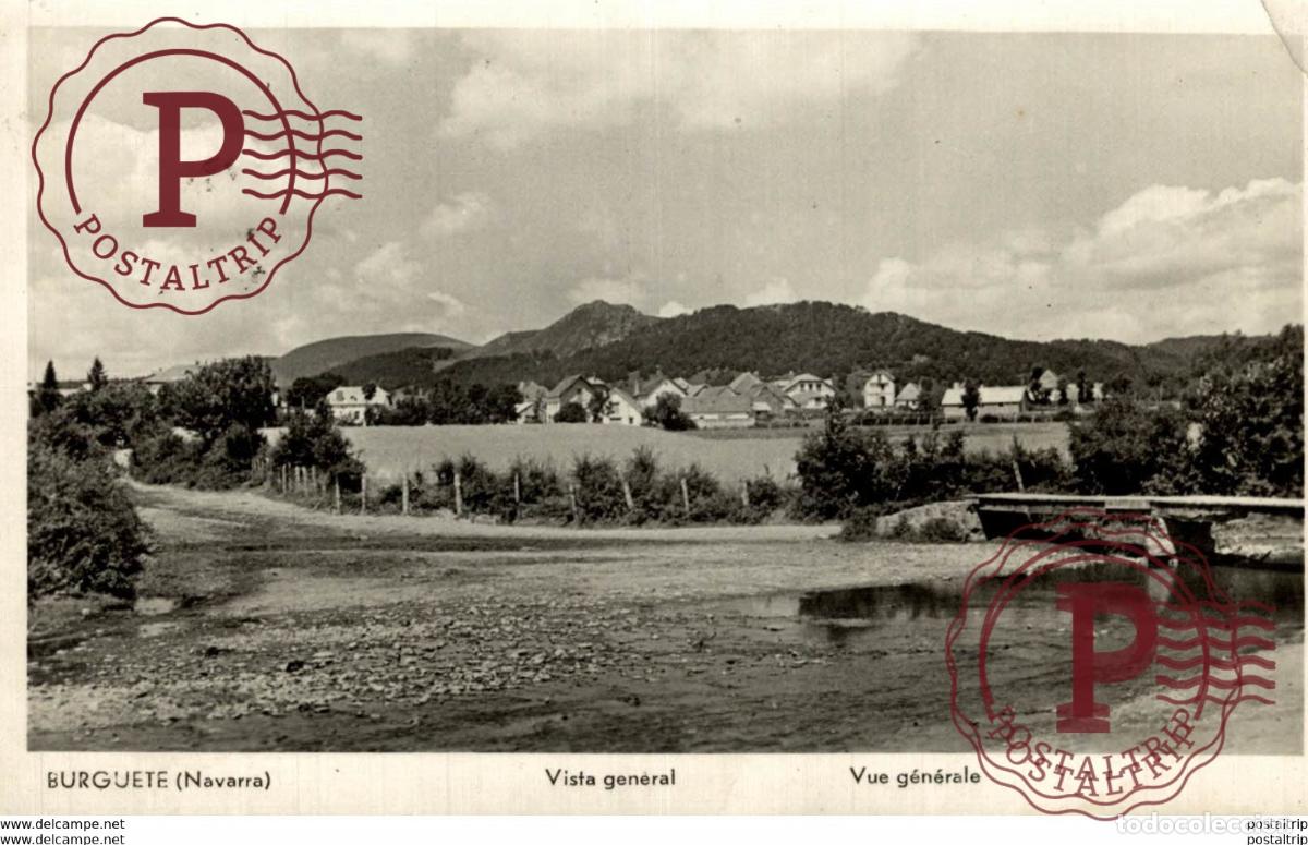 Postales: BURGUETE VISTA GENERAL - Foto 1
