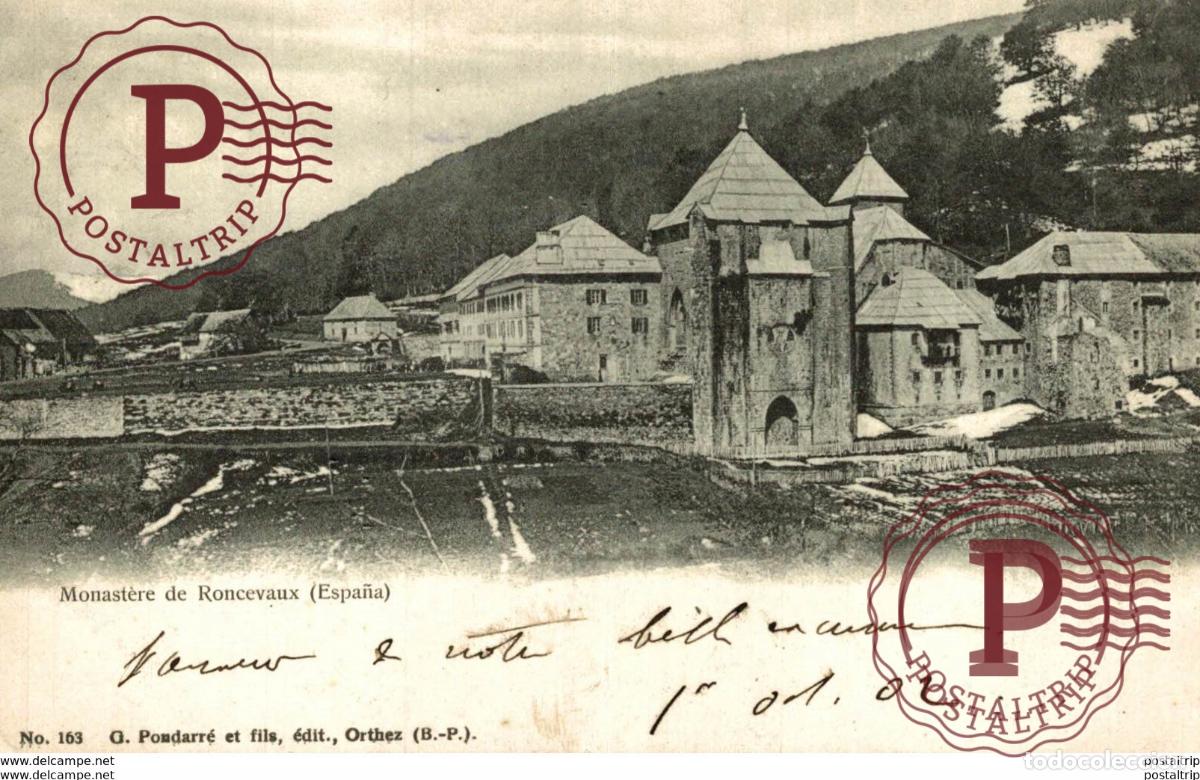 Postales: MONASTERE DE RONCEVAUX - Foto 1