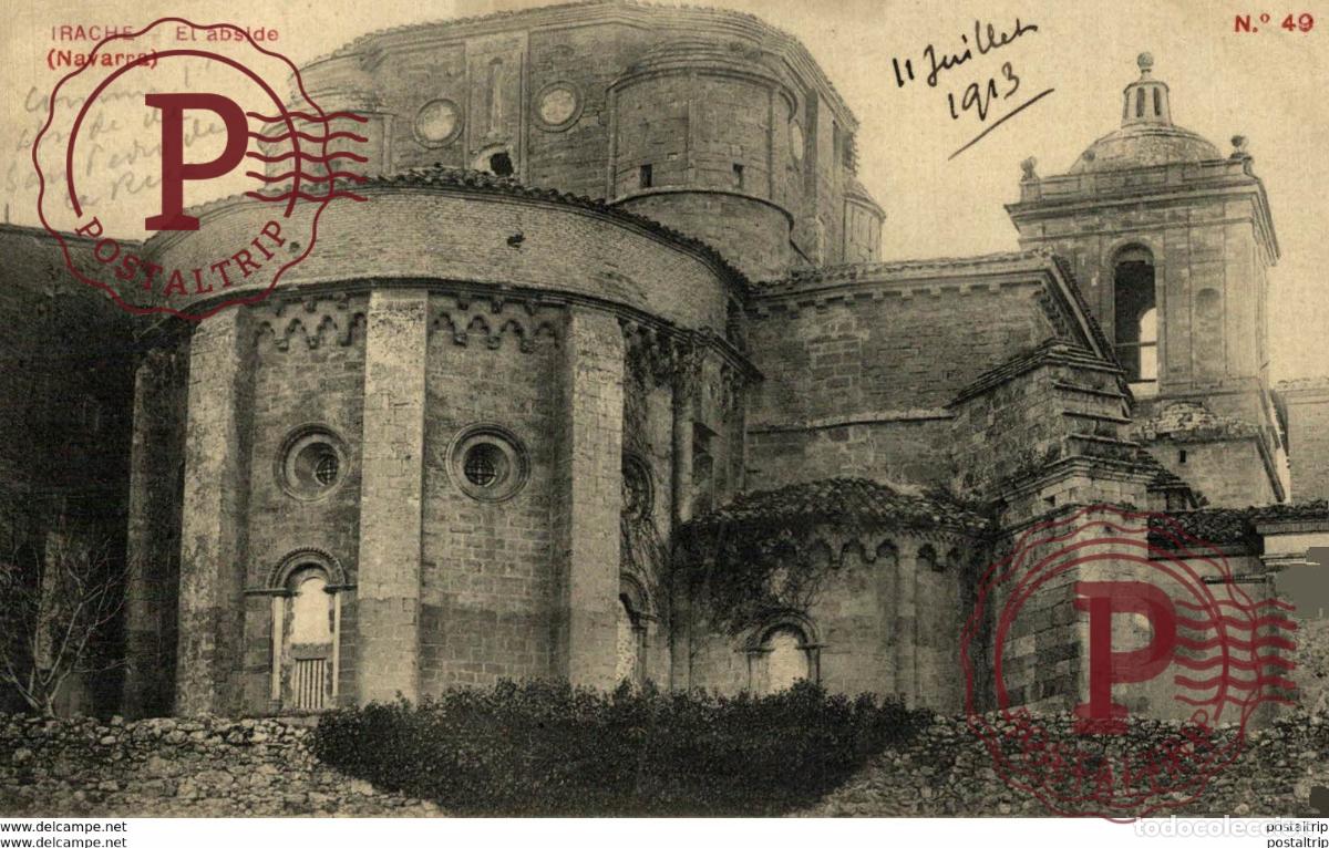 Postales: IRACHE NAVARRA. ABSIDE - Foto 1