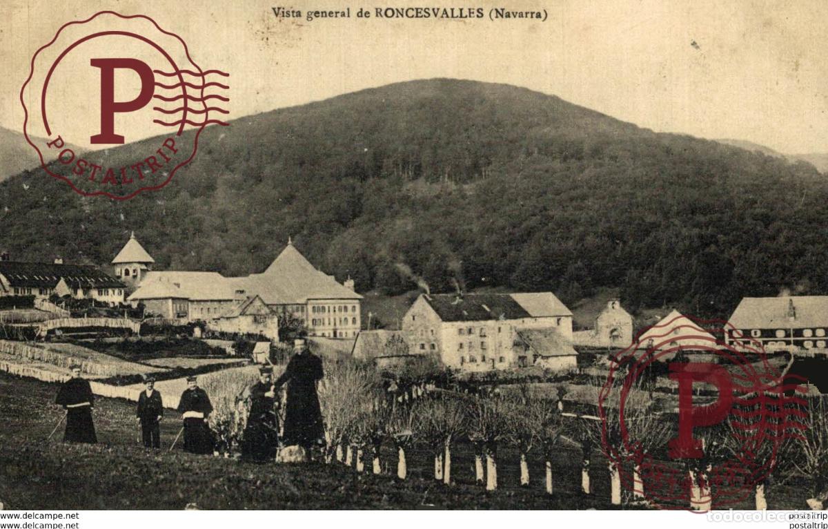 Postales: RONCESVALLES. VISTA GENERAL - Foto 1