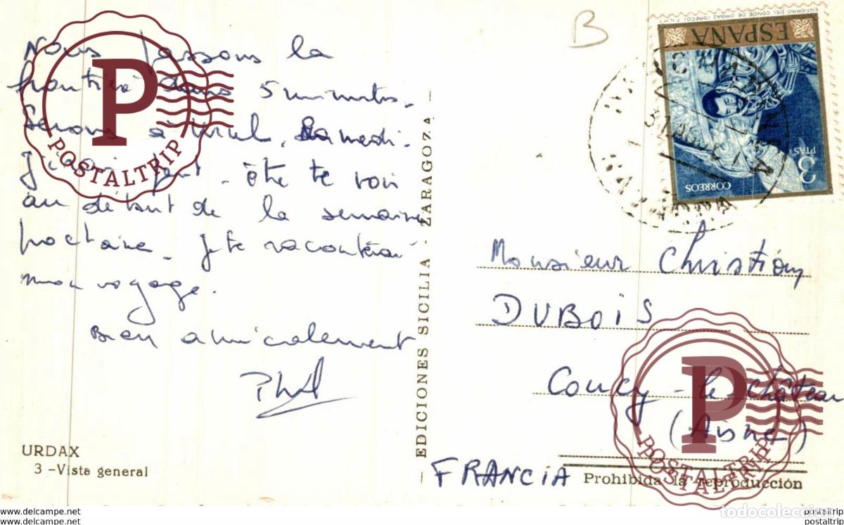 Postales: URDAX. VISTA GENERAL - Foto 2