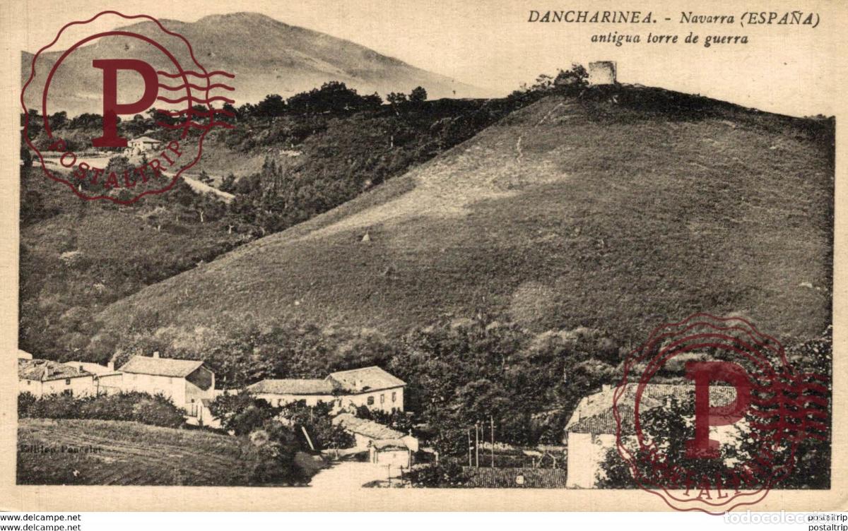 Postales: DANCHARINEA ANTIGUA TORRE DE GUERRA - Foto 1