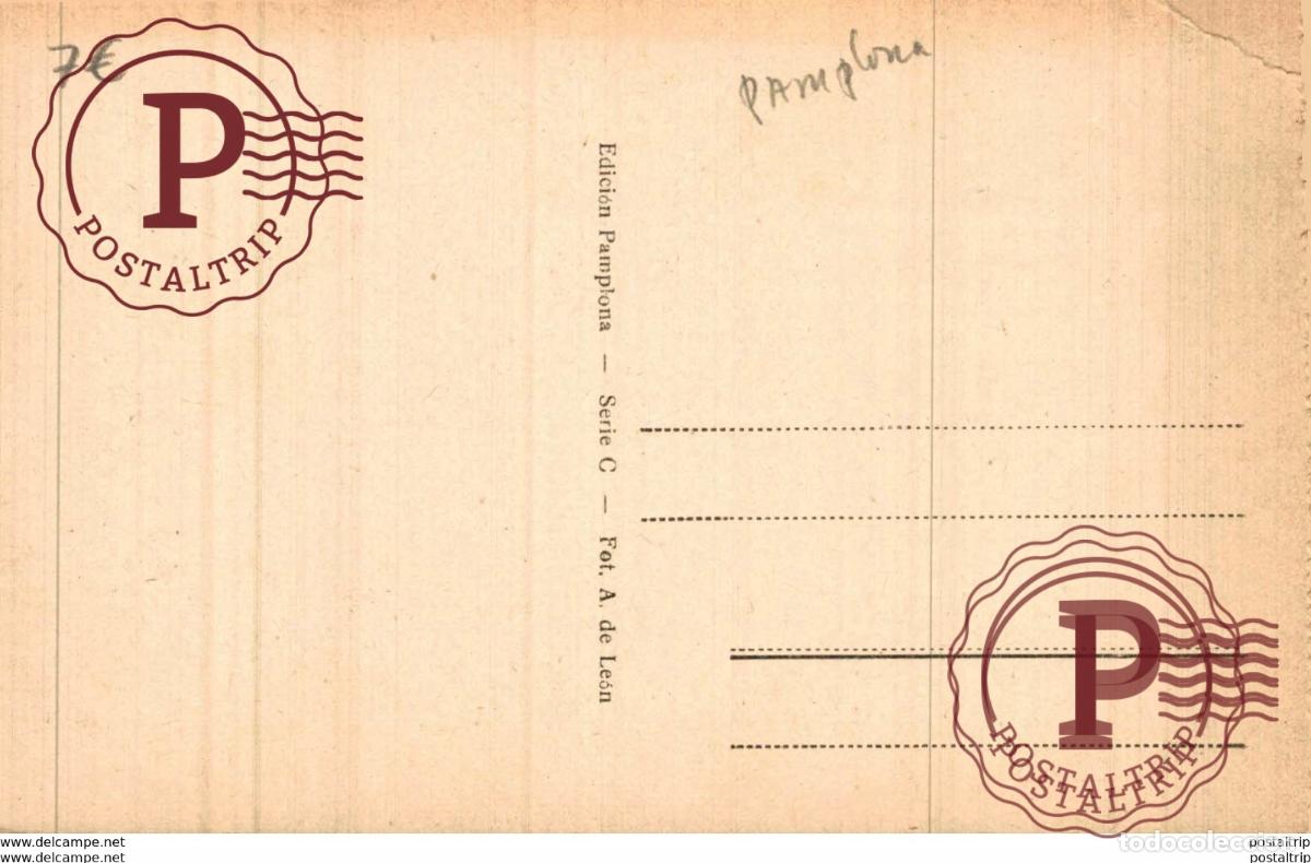 Postales: PAMPLONA, CUARTEL DEL MARQUES DEL DUERO - Foto 2