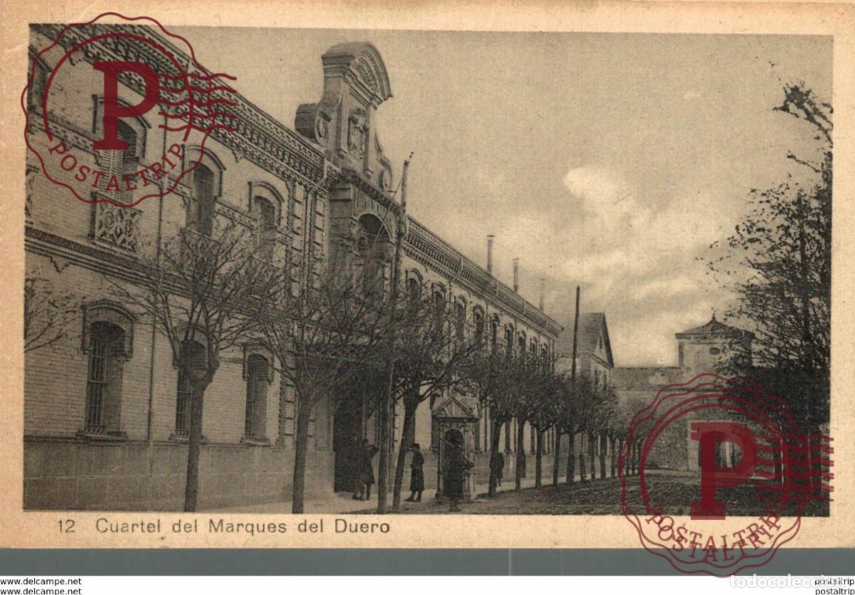 Postales: PAMPLONA, CUARTEL DEL MARQUES DEL DUERO - Foto 1
