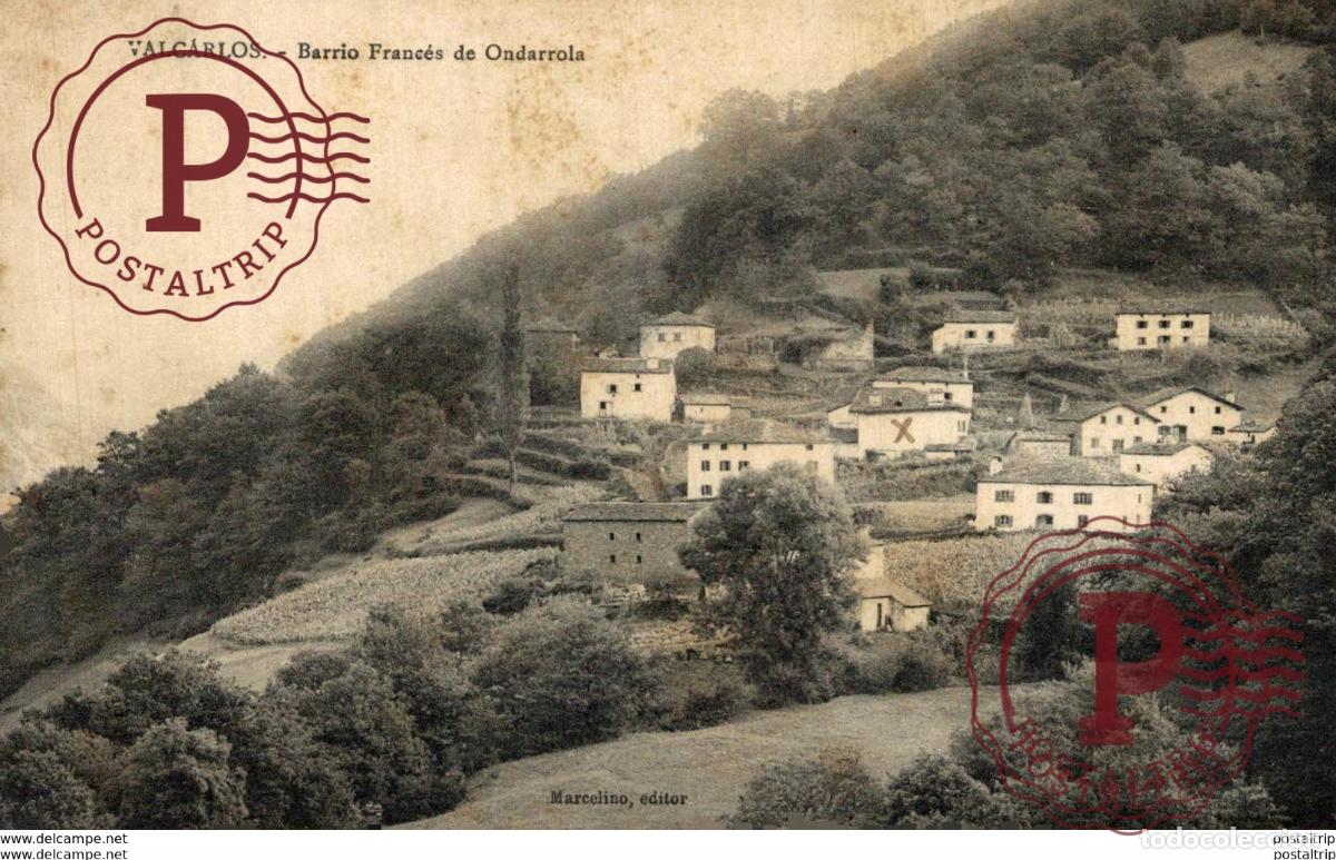 Postales: VALCARLOS- BARRIO FRANC&Eacute;S DE ONDARROLA - Foto 1
