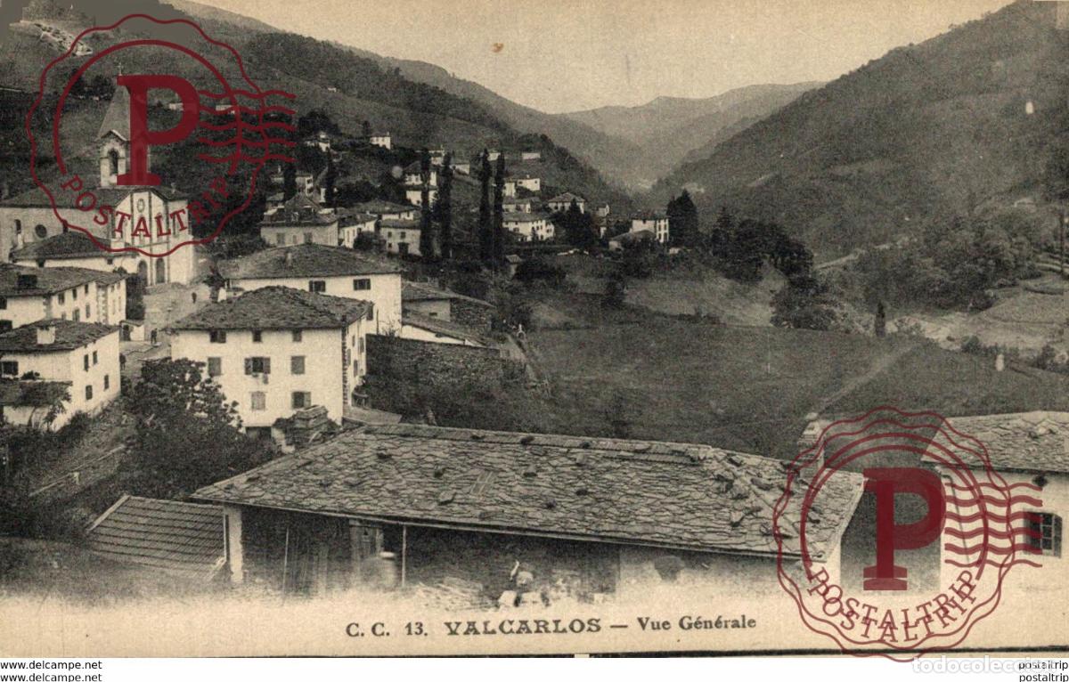 Postales: VALCARLOS, VISTA GENERAL - Foto 1