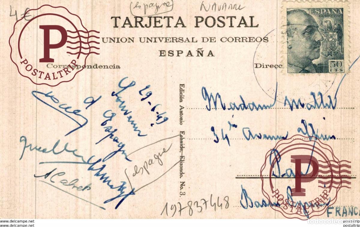 Postales: VERA DE BIDASOA, RIBERA DEL DOCTOR GUEZURTEGUI - Foto 2