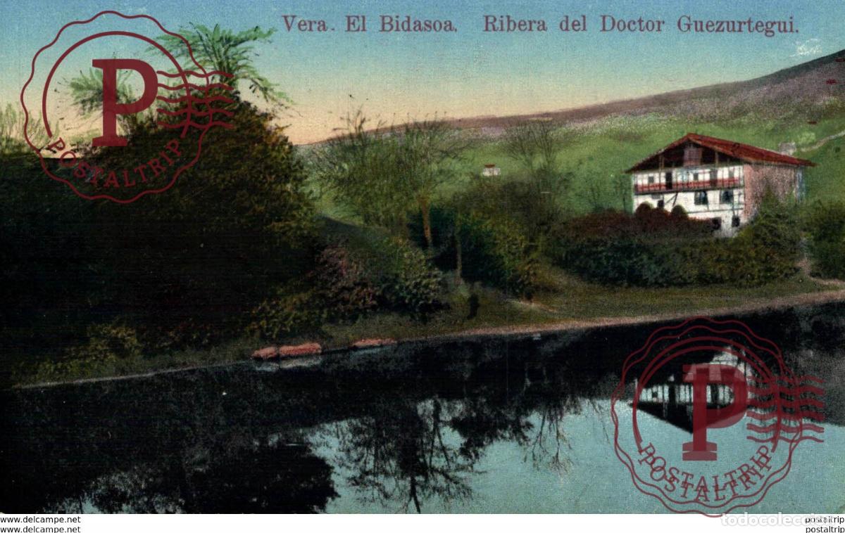 Postales: VERA DE BIDASOA, RIBERA DEL DOCTOR GUEZURTEGUI - Foto 1