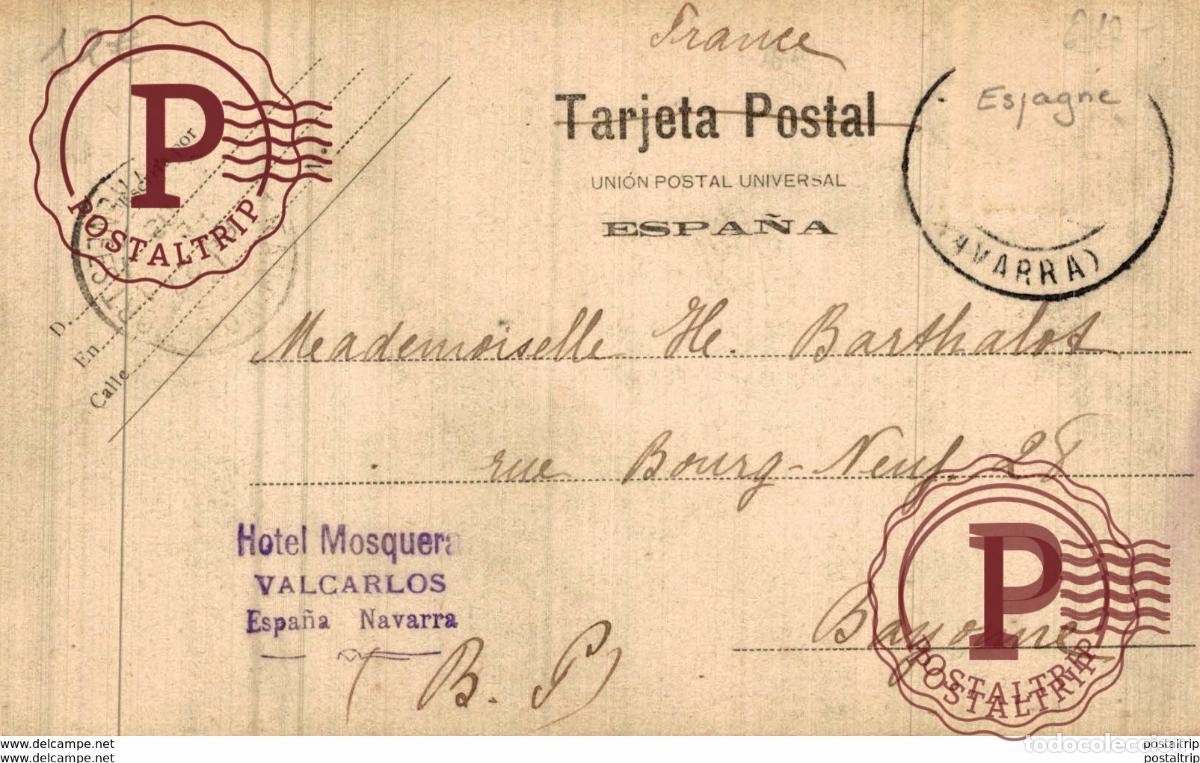Postales: VALCARLOS, COLECCI&Oacute;N LORENZO PETIT - Foto 2