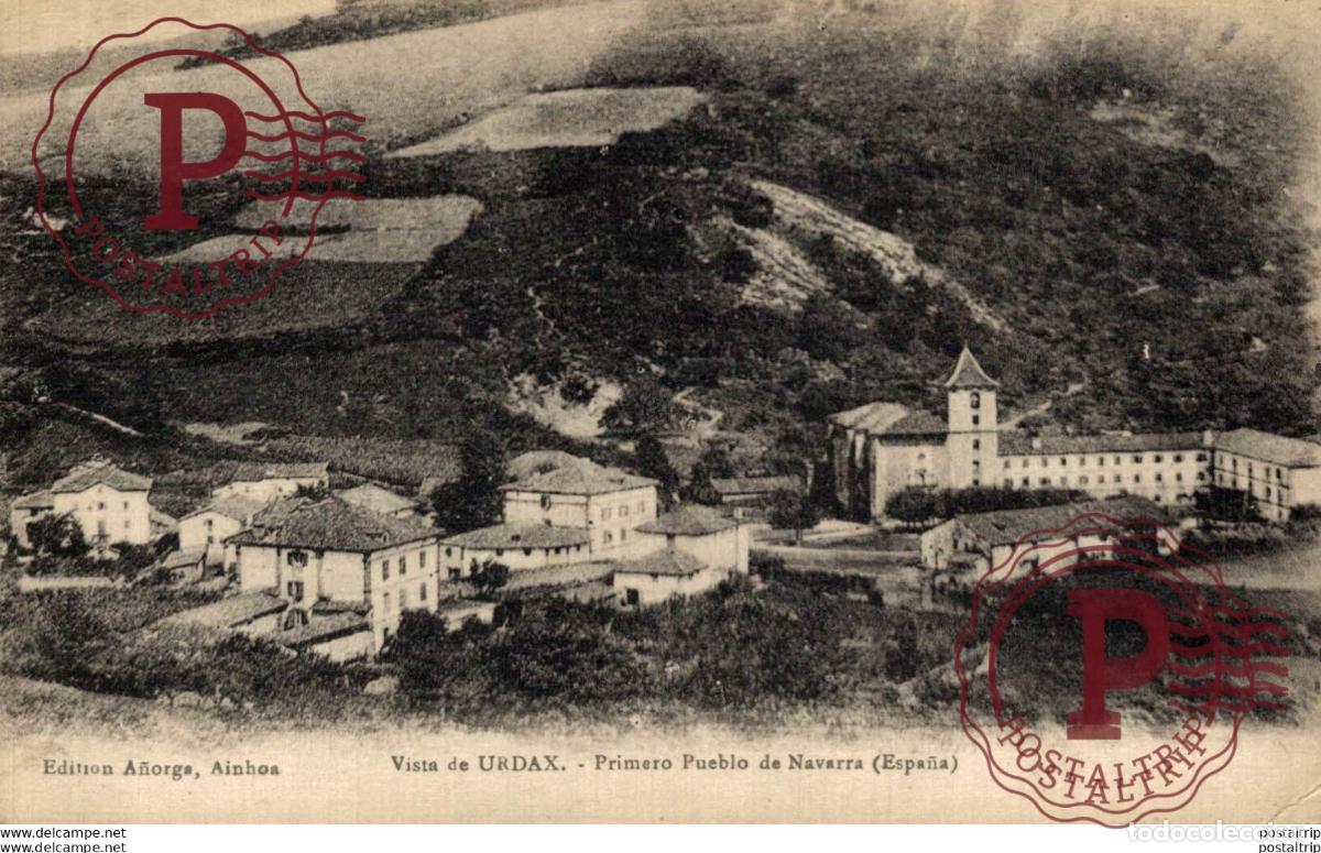 Postales: NAVARRA. VISTA DE URDAX - Foto 1