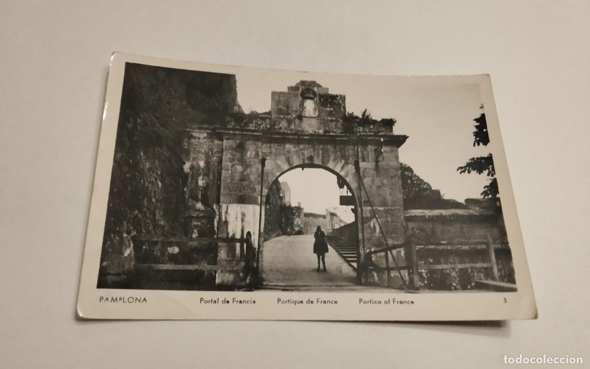 Postales: PAMPLONA , POSTAL ANTIGUA , BLANCO Y NEGRO - Foto 1