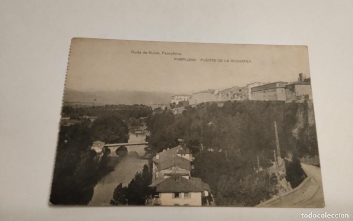 Postales: PAMPLONA , POSTAL ANTIGUA , BLANCO Y NEGRO - Foto 1