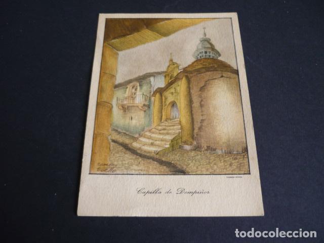 Postales: LUGO CAPILLA DE DOMPI&Ntilde;OR BOELLE ILUSTRADOR POSTAL - Foto 1