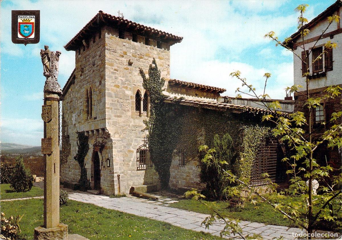 Postales: Postal Pamplona Mes&oacute;n del Caballo Blanco Navarra - Foto 1