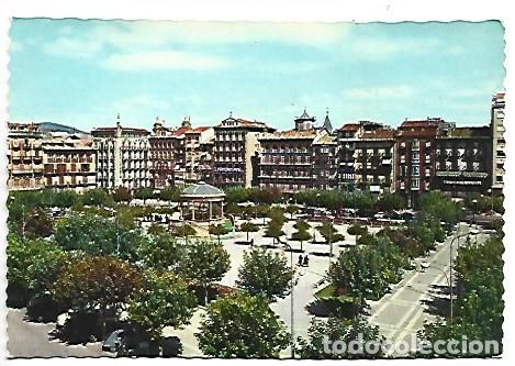 Postales: PLAZA DEL CASTILLO / CASTLE SQUARE.- PAMPLONA - Foto 1