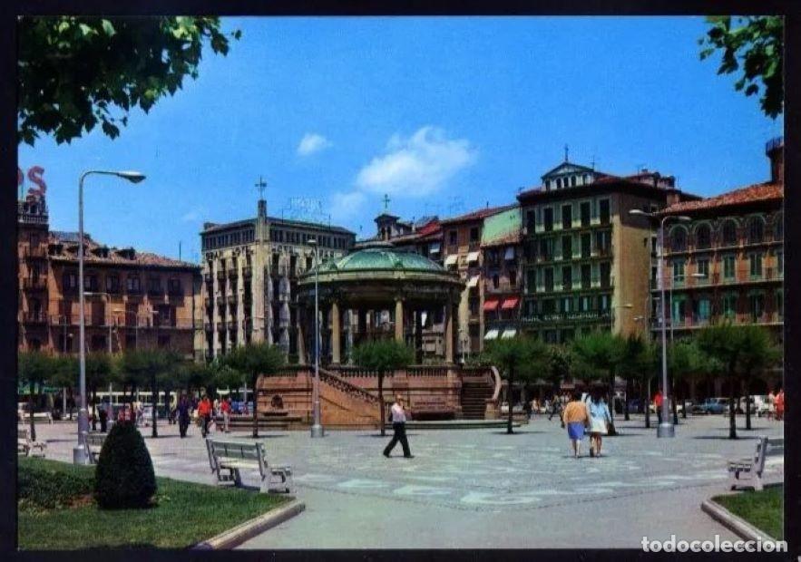 Cartes Postales: Pamplona *Plaza del Castillo* Ed. Arribas n&ordm; 41. Nueva.