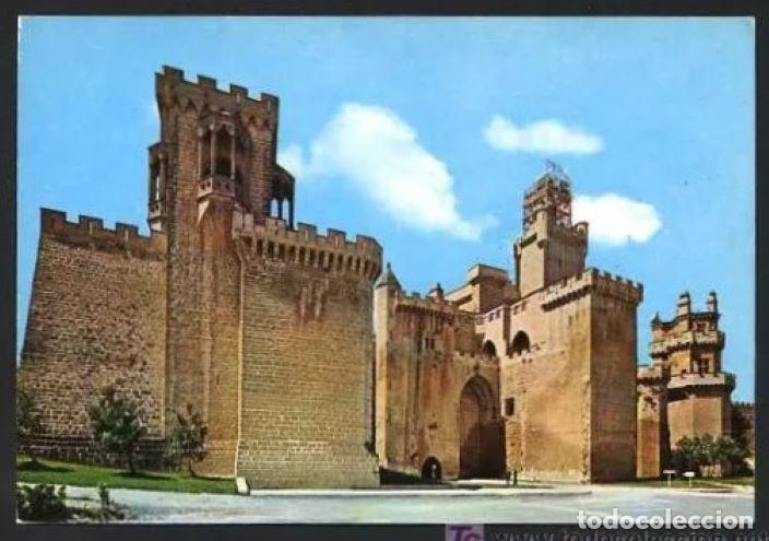 Postales: Erriberri - Olite. *Castillo* Ed. Vaquero - Beascoa n&ordm; 9860. Nueva.