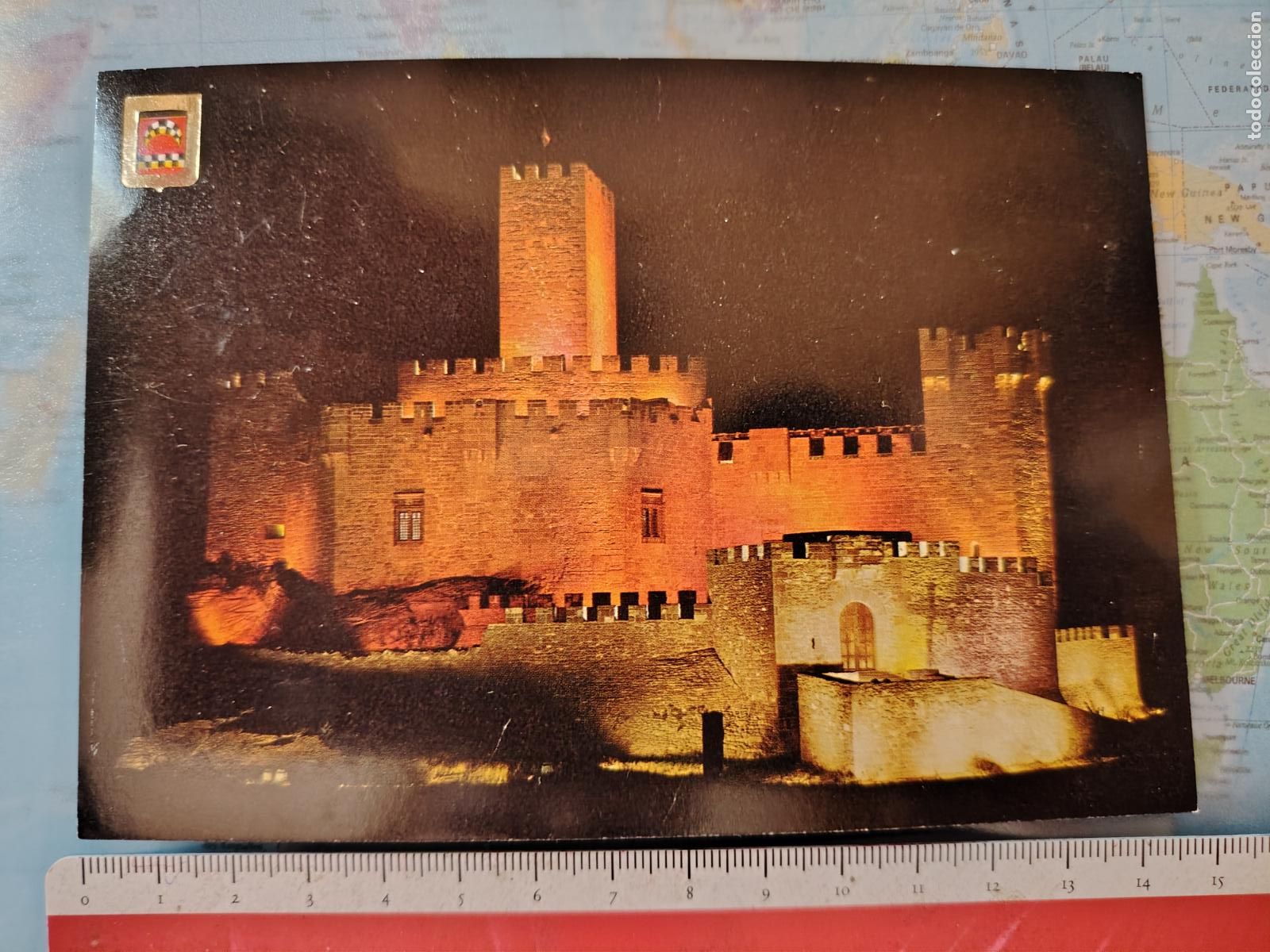 Postales: postal - Castillo de Javier Xavier - en la sierra de Leyre - Navarra