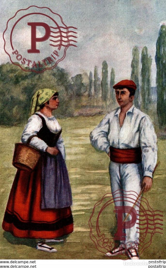 Postales: PAMPLONA CAMPESINOS NAVARROS - Foto 1