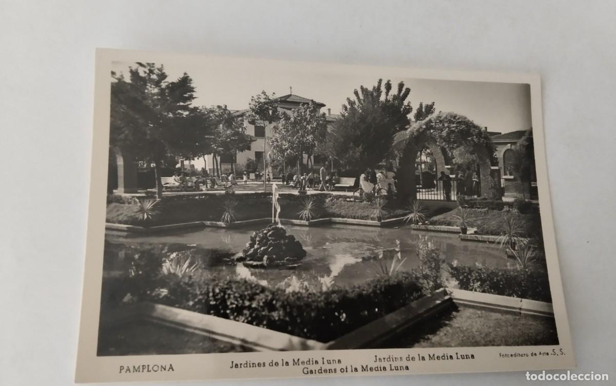 Postales: PAMPLONA , POSTAL ANTIGUA , BLANCO Y NEGRO - Foto 1