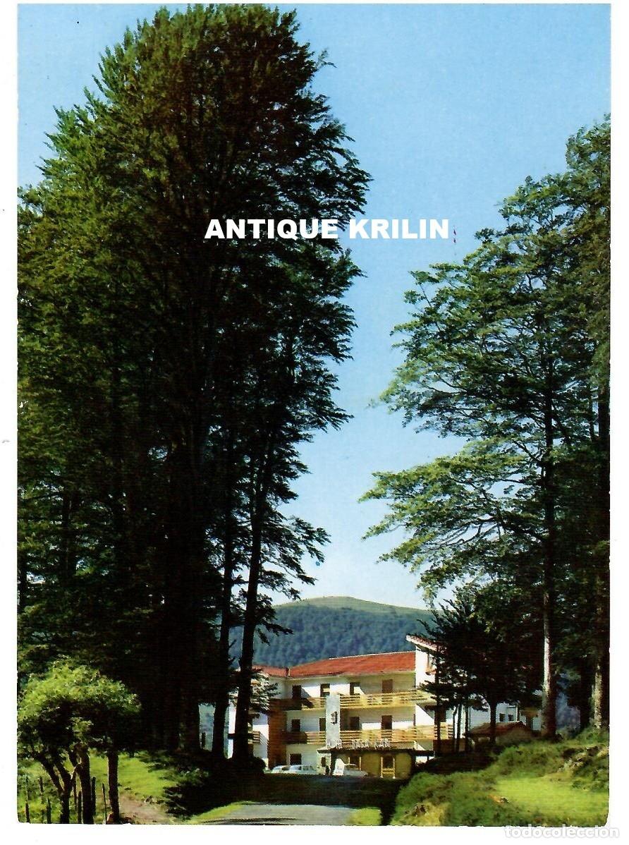 Postales: NAVARRA / LEIZA / HOTEL BASA-KABI / EDICION FOURNIER-MANIPEL / SIN FRANQUEAR