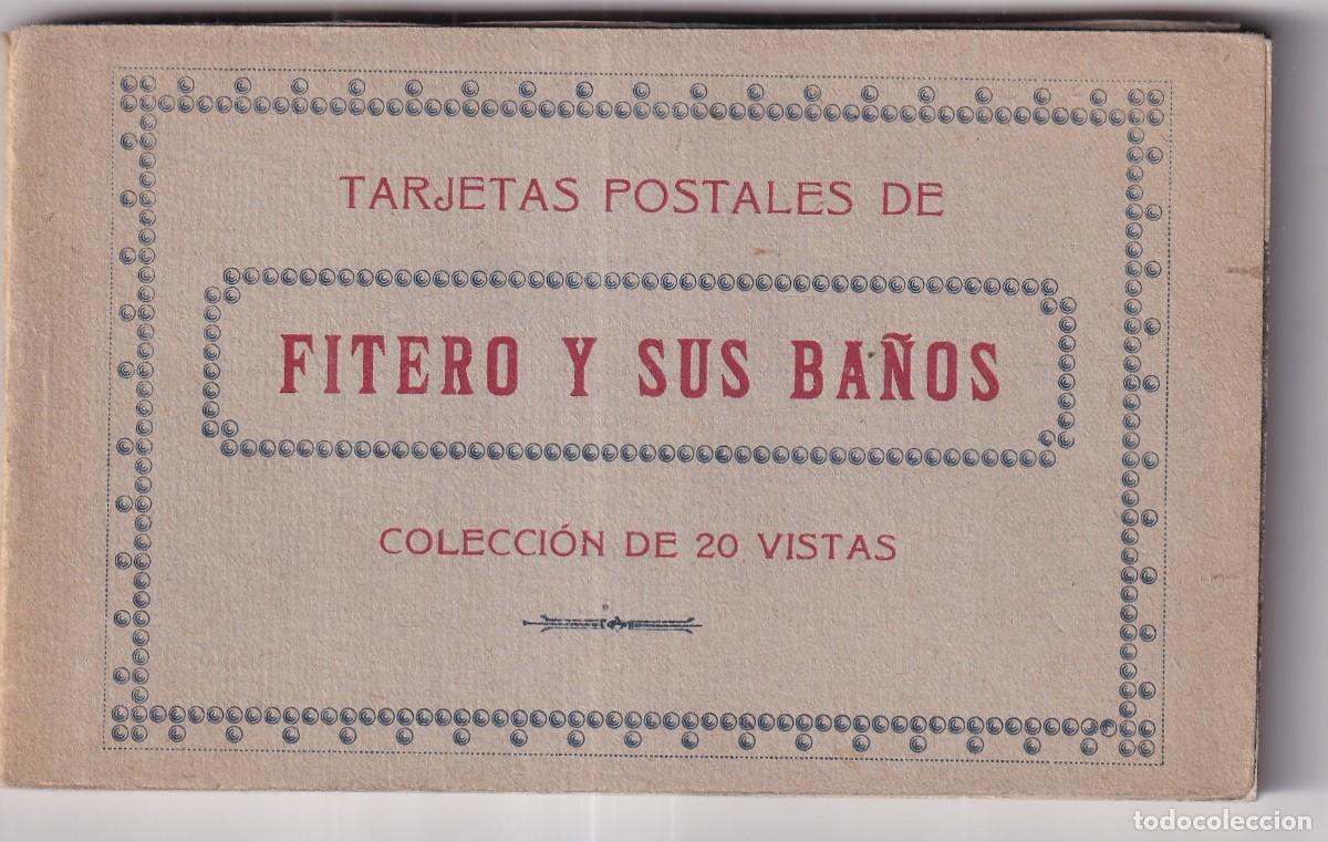 Postales: Tarjetas postales de Fitero y sus ba&ntilde;os. Colecci&oacute;n de 20 vistas. Dionisio pina Ultramarinos
