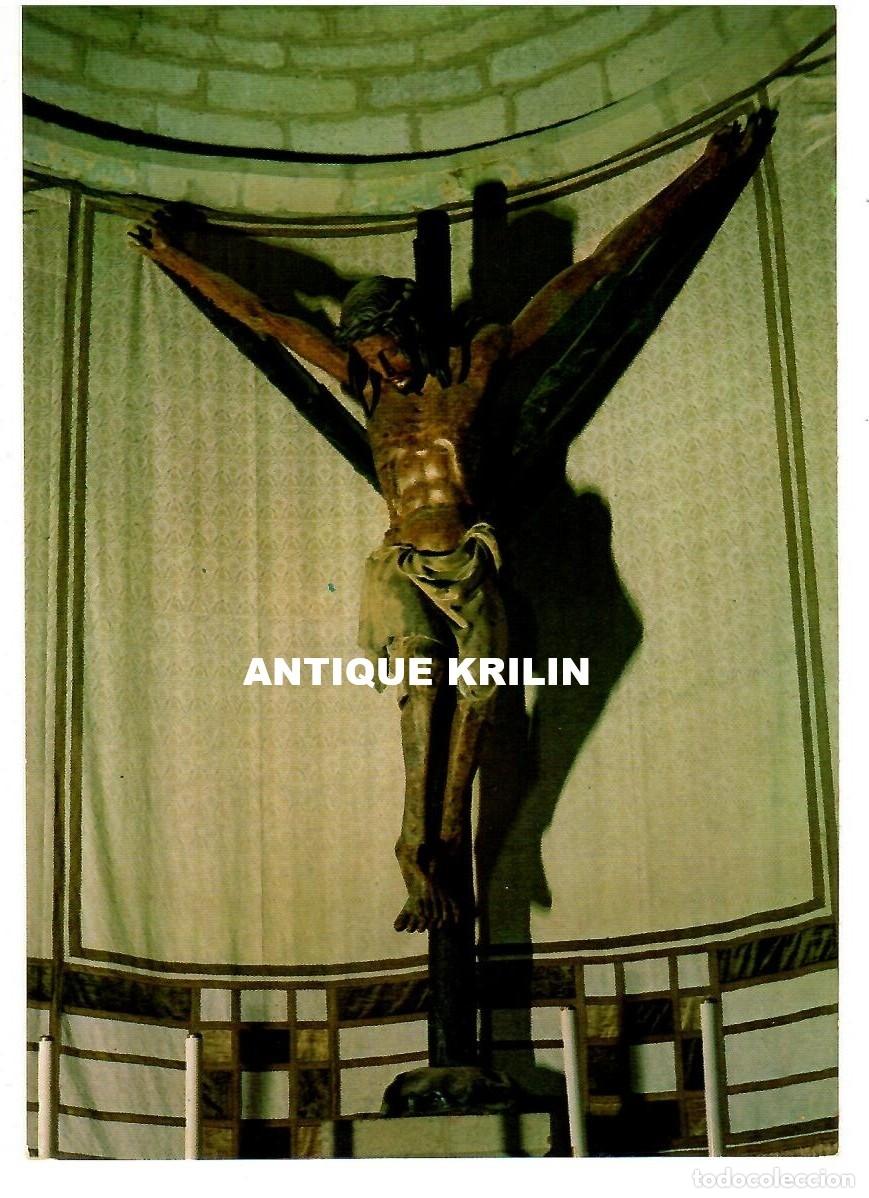 Postales: PUENTE LA REINA / CRUCIFIJO EN ARBOL / EXC. RESTAURANTE GARCES / SIN FRANQUEAR