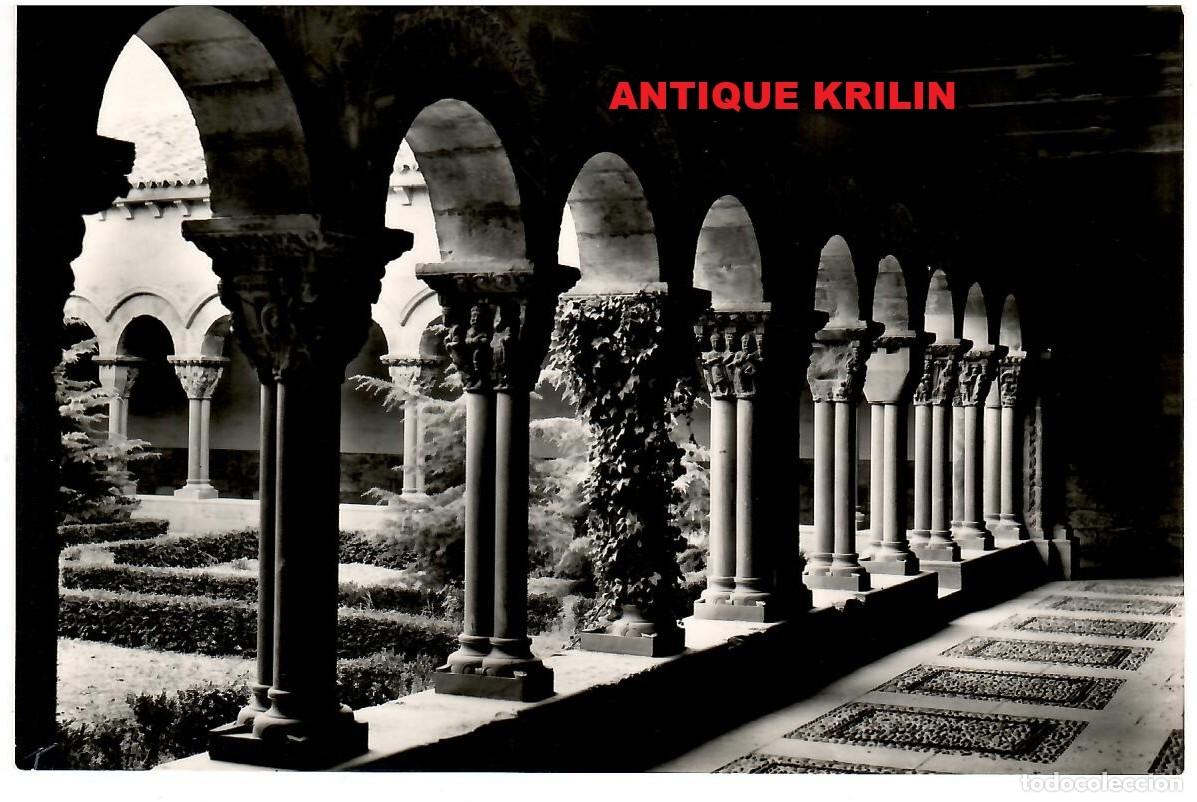 Postales: NAVARRA / TUDELA / CATEDRAL / CLAUSTRO ROMANICO / FOTO PRATS / SIN FRANQUEAR