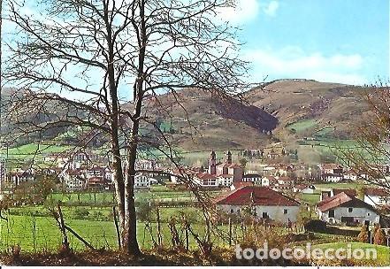 Postales: POSTAL A COLOR N&ordm; 7 ELIZONDO NAVARRA VALLE DEL BAZTAN VISTA PARCIAL EDICIONES SICILIA