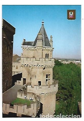 Postales: CASTILLO, TORRE DE LAS TRES CORONAS / CASTLE, TOWER OF THE &rdquo; TRES CORONAS &rdquo;.- OLITE - NAVARRA