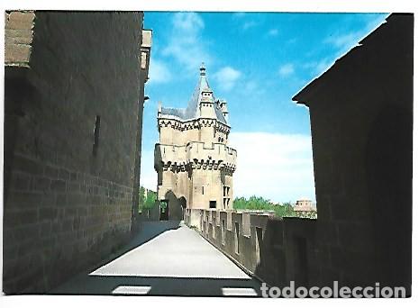 Postales: TORRE DE LAS TRES CORONAS / TOWER OF THE &rdquo; TRES CORONAS &rdquo;.- OLITE - NAVARRA