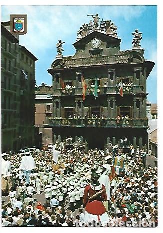 Postales: FIESTAS DE SAN FERMIN. LOS GIGANTES / SAN FERMIN FESTIVITIES. THE GIANTS.- PAMPLONA - NAVARRA