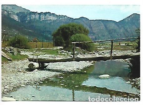 Postales: RIO BELAGUA Y MONTE LAZAGURRIA.- ISABA / NAVARRA