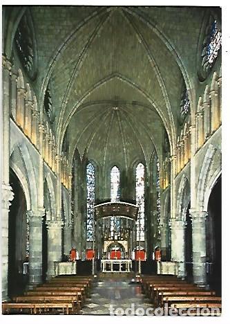 Postales: COLEGIATA S. XIII, INTERIOR.- RONCESVALLES / NAVARRA
