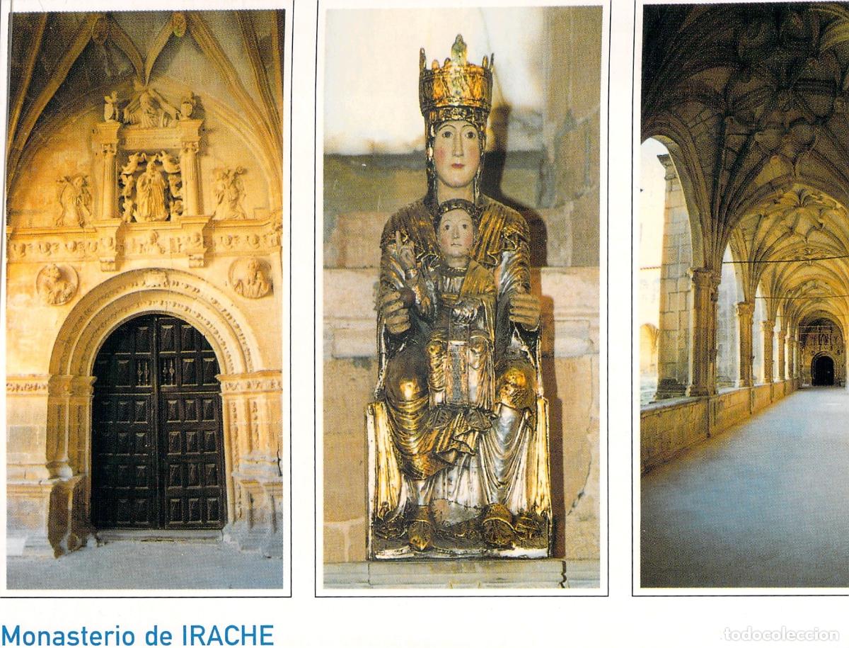 Postales: Postal Monasterio de Irache Navarra Santa Mar&iacute;a la Real Camino de Santiago